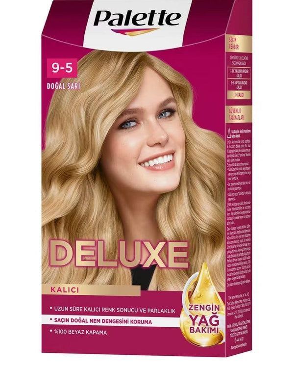Palette Deluxe Saç Boyası 9-5 Doğal Sarı