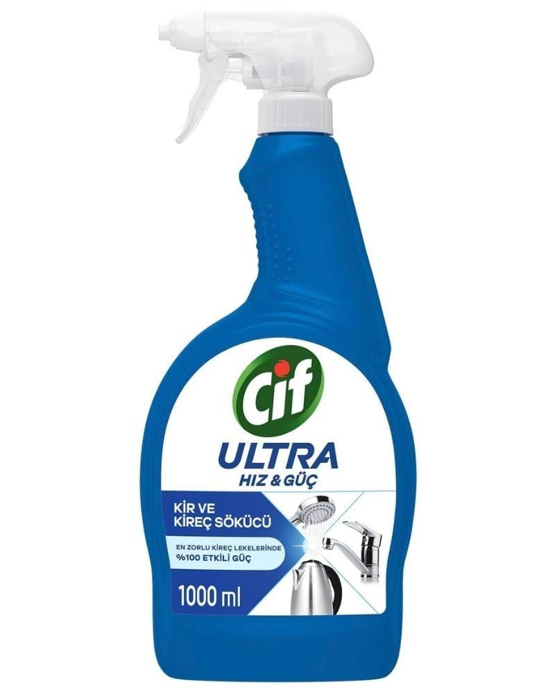 Cif Ultra Hız & Kireç Sökücü Sprey 1000 ml