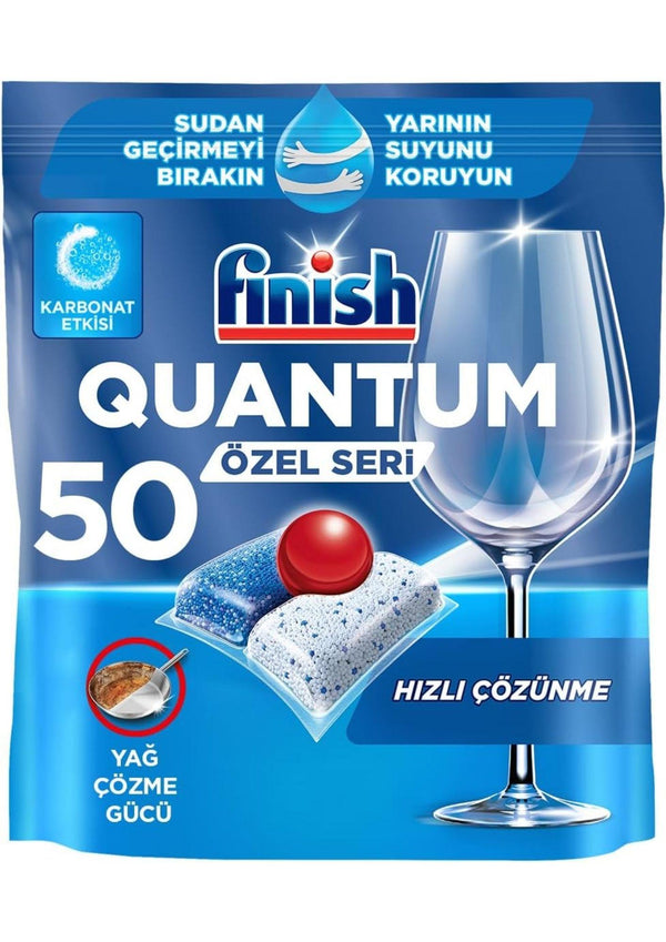 Finish Quantum Özel Seri 50'li Bulaşık Makinesi Tableti