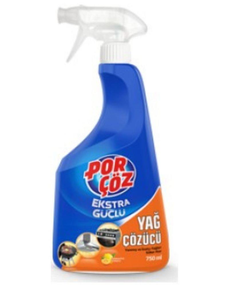 Porçöz 750 ml Yağ Çözücü Sprey