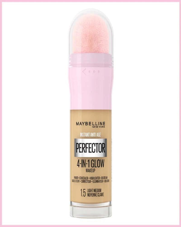 MAYBELLINE Fondöten Instant Perfector Glow 4 Etki 1 Arada 1.5 Light Medium