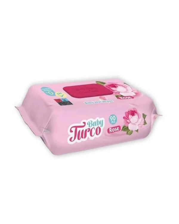 Baby Turco Islak Havlu Rose 90 lı