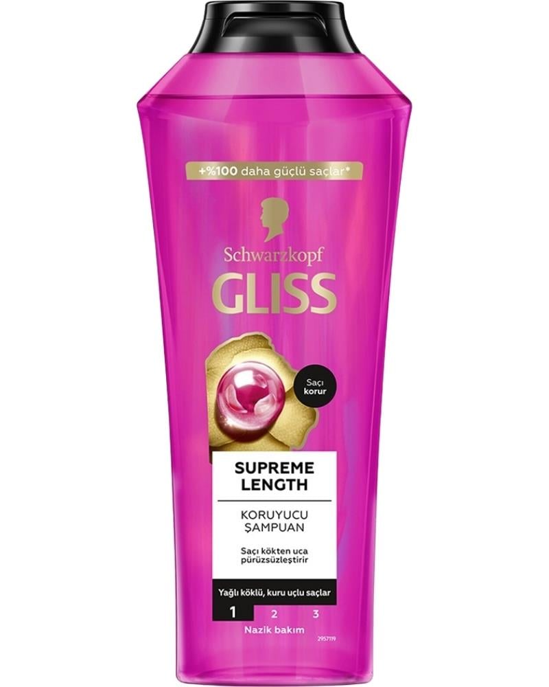 Gliss Supreme Length Uzun Saçlara Özel Şampuan 400 ML