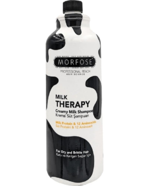 Morfose Milk Therapy Şampuan 1000 ml - Süt Proteinli, Onarıcı, Besleyici Etki