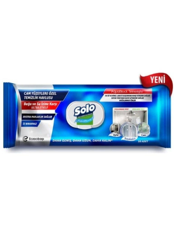 Solo Yüzey Temizlik Havlusu Aquablock 30'lu