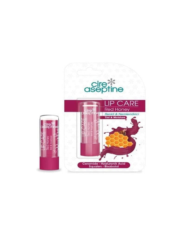 Cire Aseptine Red Honey Renkli Nemlendirici Dudak Bakım Kremi 4,5 gr