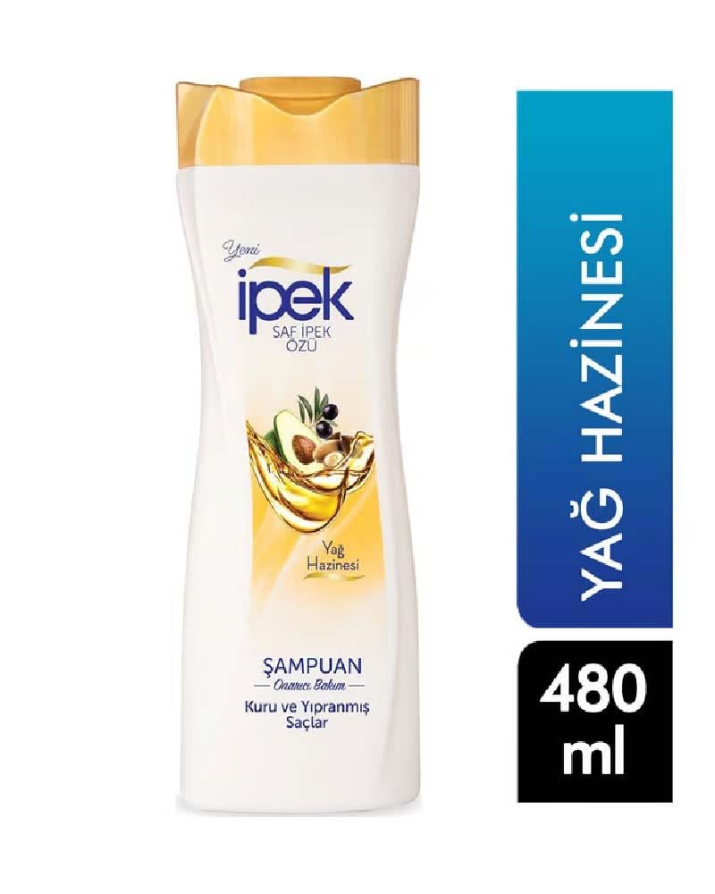 İpek Şampuan 480 ml Yağ Hazinesi