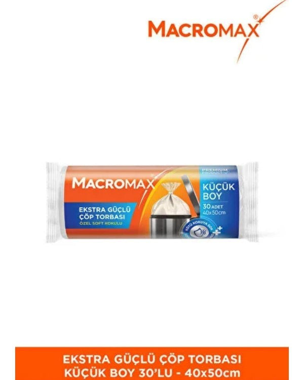 Macromax Çöp Poşeti 50'li