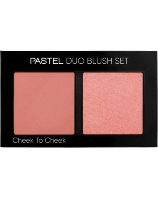 Pastel Profashıon Duo Blush Set Cheek To Cheek 10 Hot Pınk