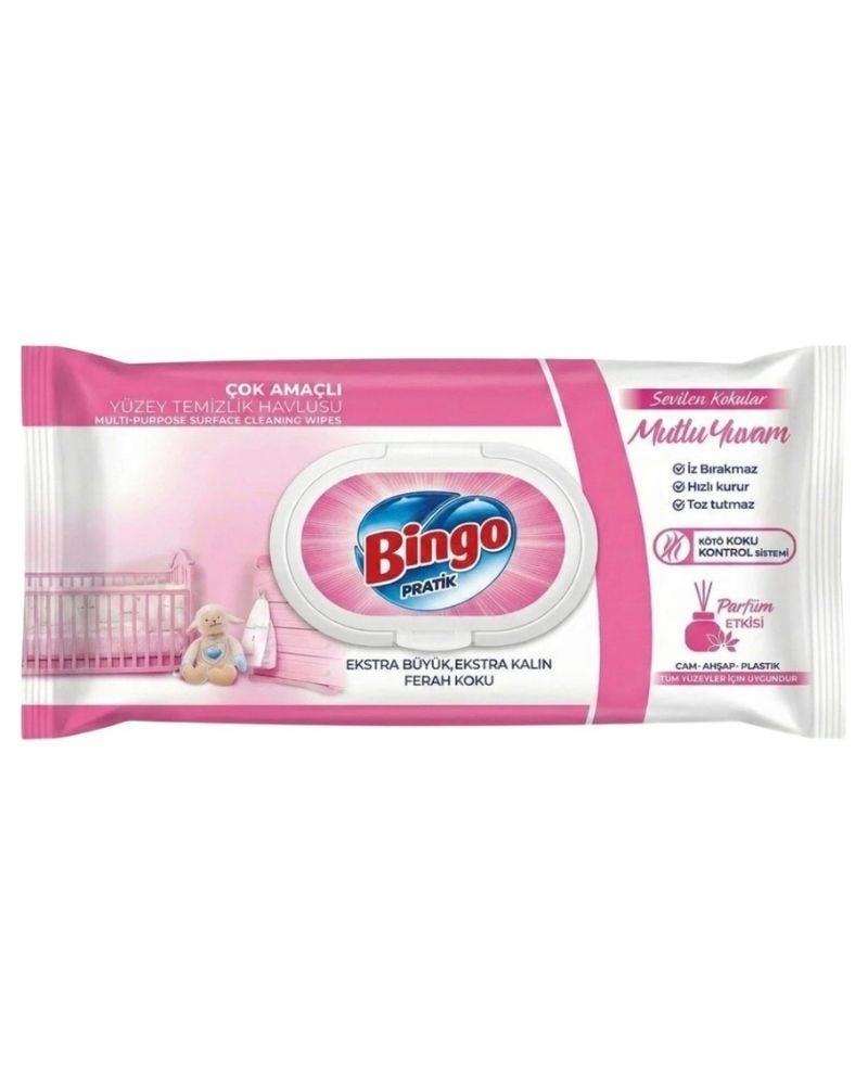 Bingo Yüzey Temizlik Havlusu Mutlu Yuvam 96'lı
