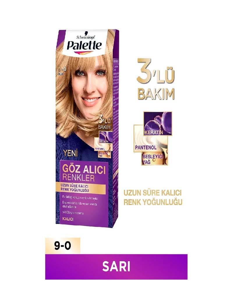 Palette Göz Alıcı Renkler Sarı 9-0