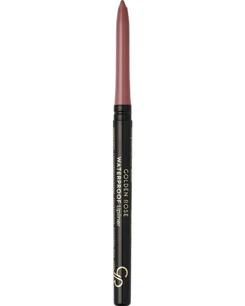 Golden Rose Waterproof Automatic Lipliner No: 51 Natural Pink - Suya Dayanıklı Dudak Kalemi - 8691190990510
