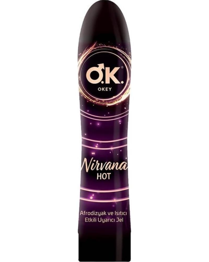 Okey Kayganlaştırıcı Jel Nirvana Hot 100 Ml