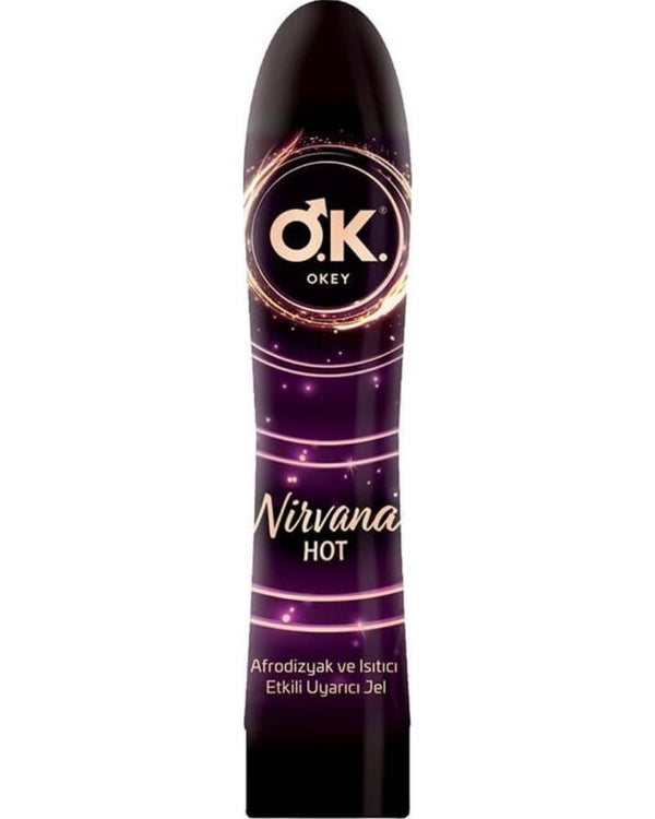 Okey Kayganlaştırıcı Jel Nirvana Hot 100 Ml