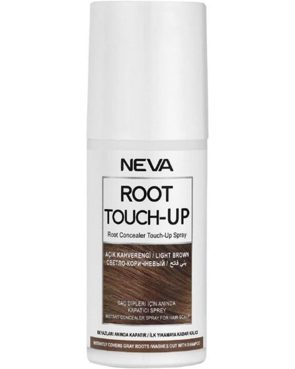 Root Touch-Up Neva Saç Dipleri Için Anında Kapatıcı Sprey 75 ml - Açık Kahverengi