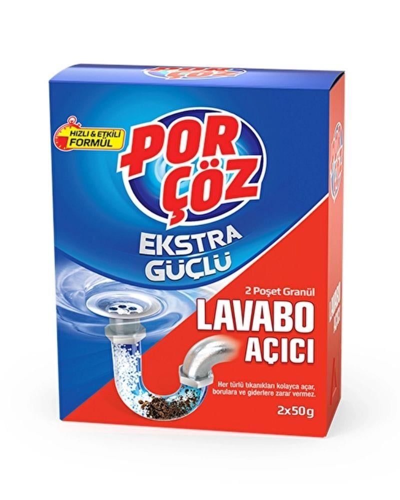 Porçöz Lavabo Açıcı Granül 100 gr