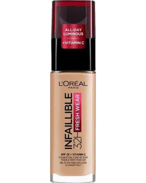 L'Oreal Paris L'Oréal Paris Infaillible 32H Fresh Wear C Vitaminli Fondöten - 140 Golden Beige