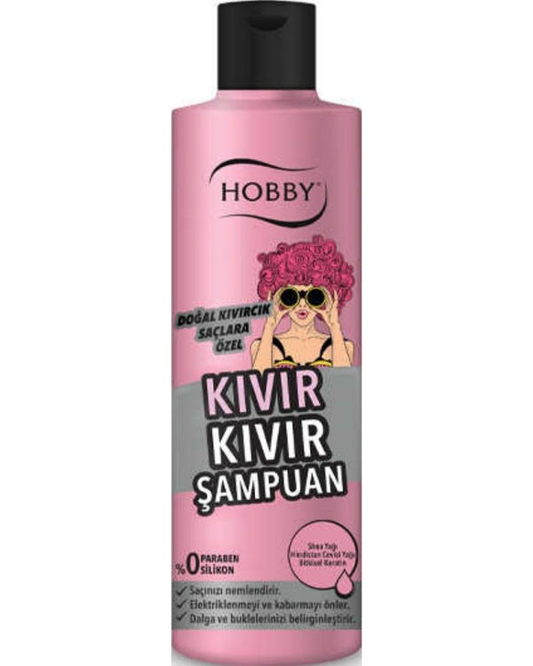 Hobby Şampuan Kıvır Kıvır Doğal Kıvırcık Saçlara Özel 250 ml