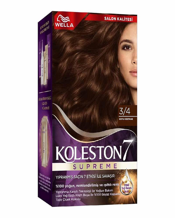 Koleston Saç Boyası Koyu Kestane 3-4