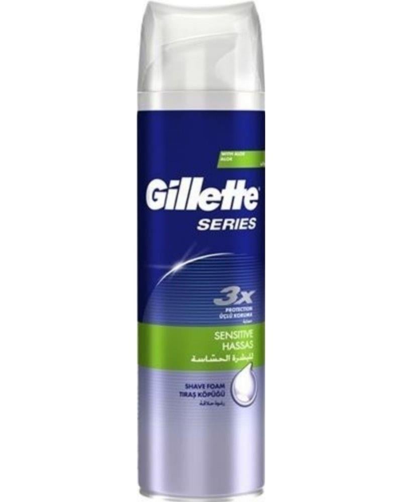 Gillette Series Tıraş Köpügü Hassas 250 ml