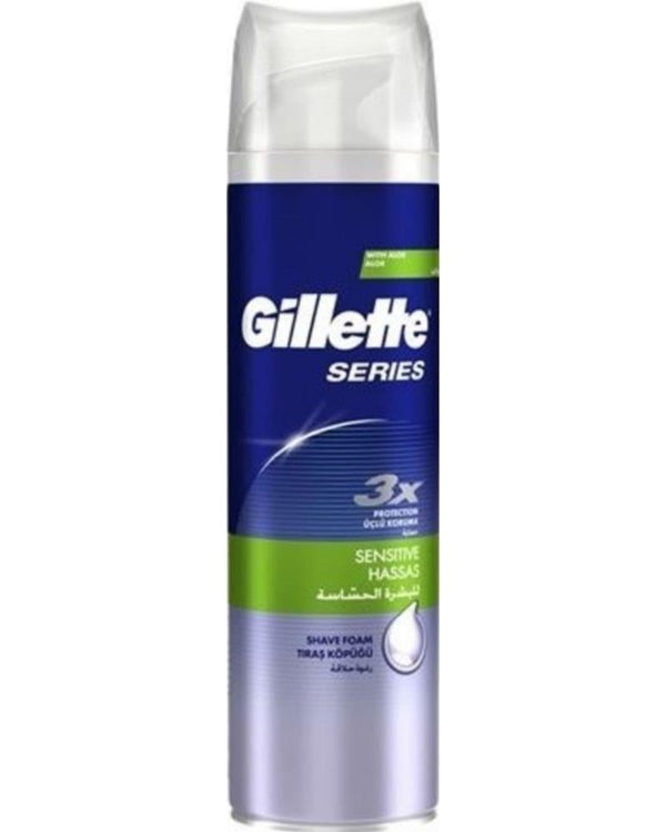 Gillette Series Tıraş Köpügü Hassas 250 ml