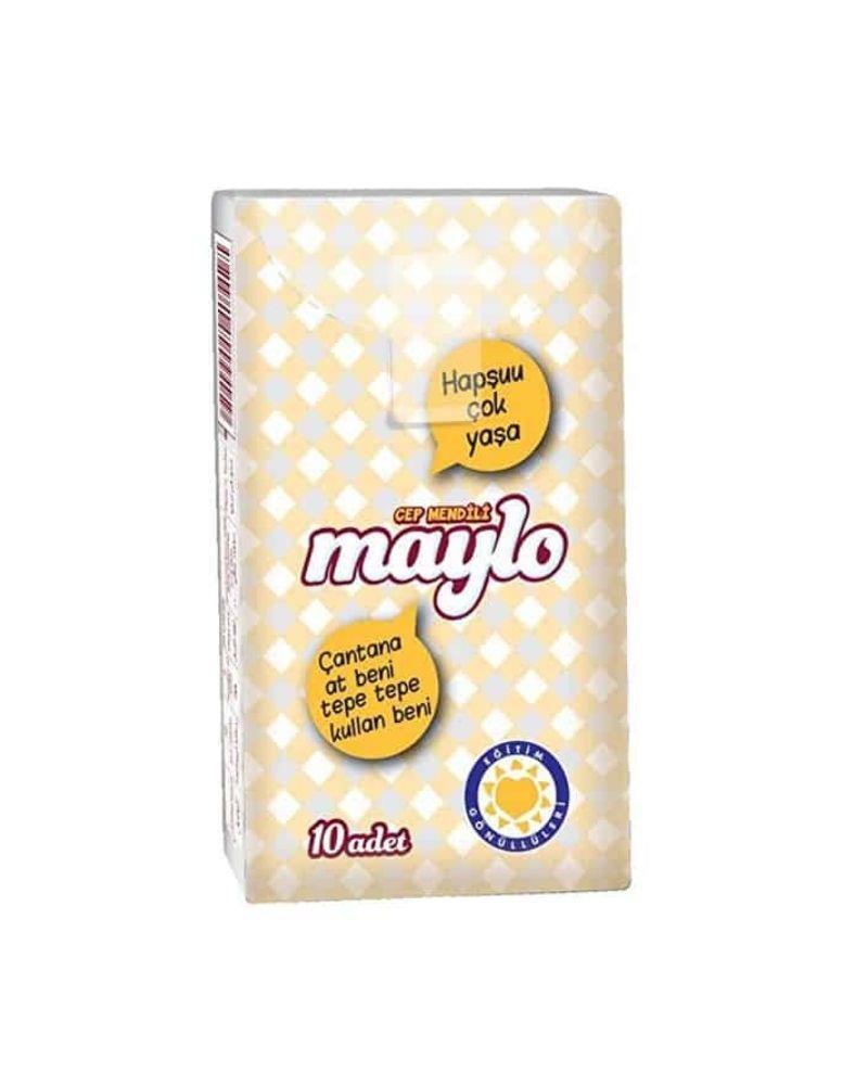 Maylo Yaprak Kağıt Cep Mendili