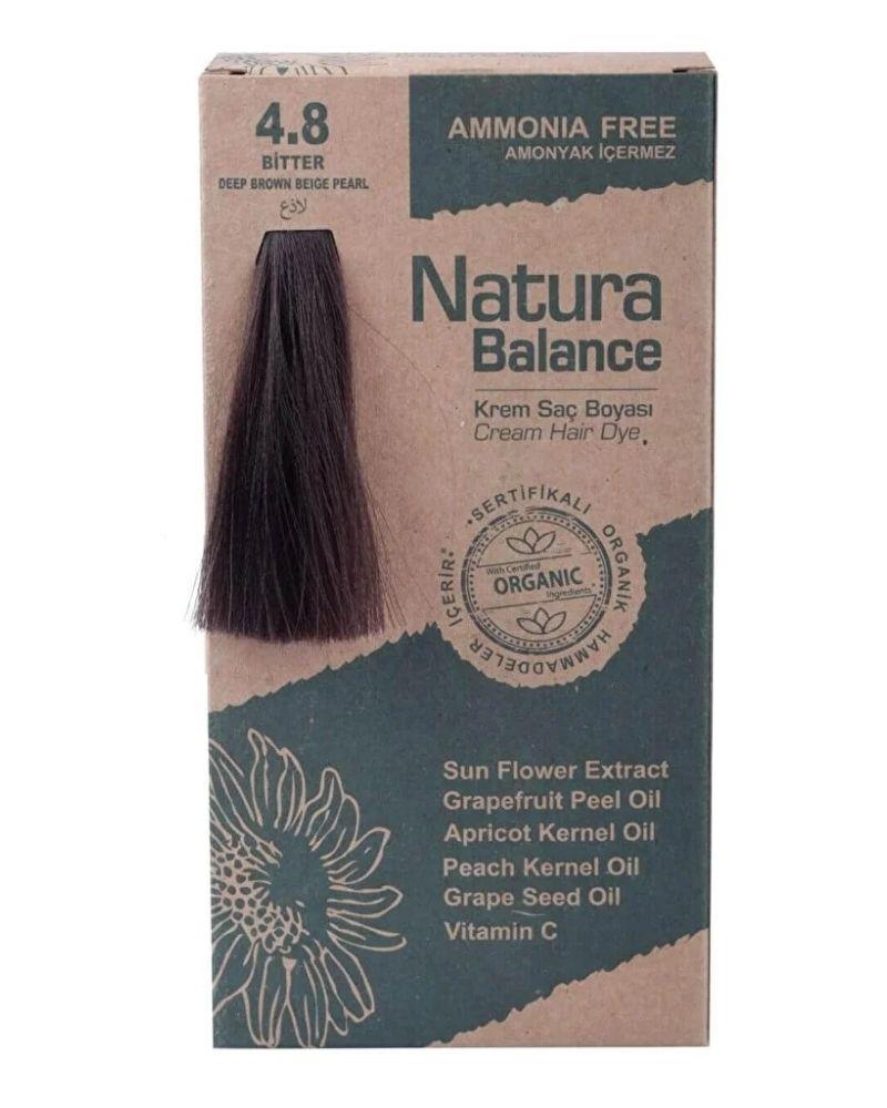 Natura Balance saç boyası 4.8 Bitter