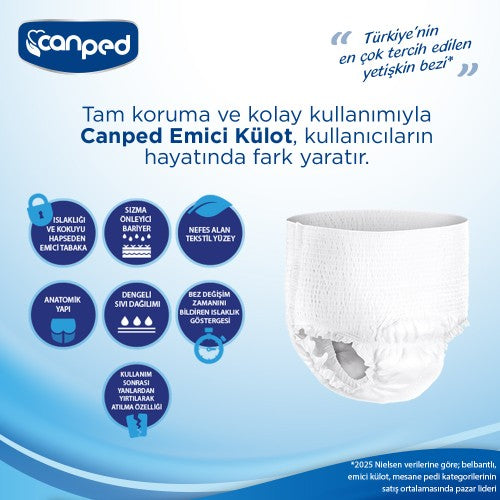 Canped Emici Külot Büyük Boy Large 96 lı