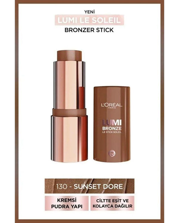 L'Oreal Paris Lumi Bronzlaştırıcı Stick - 130 Sunset Dore