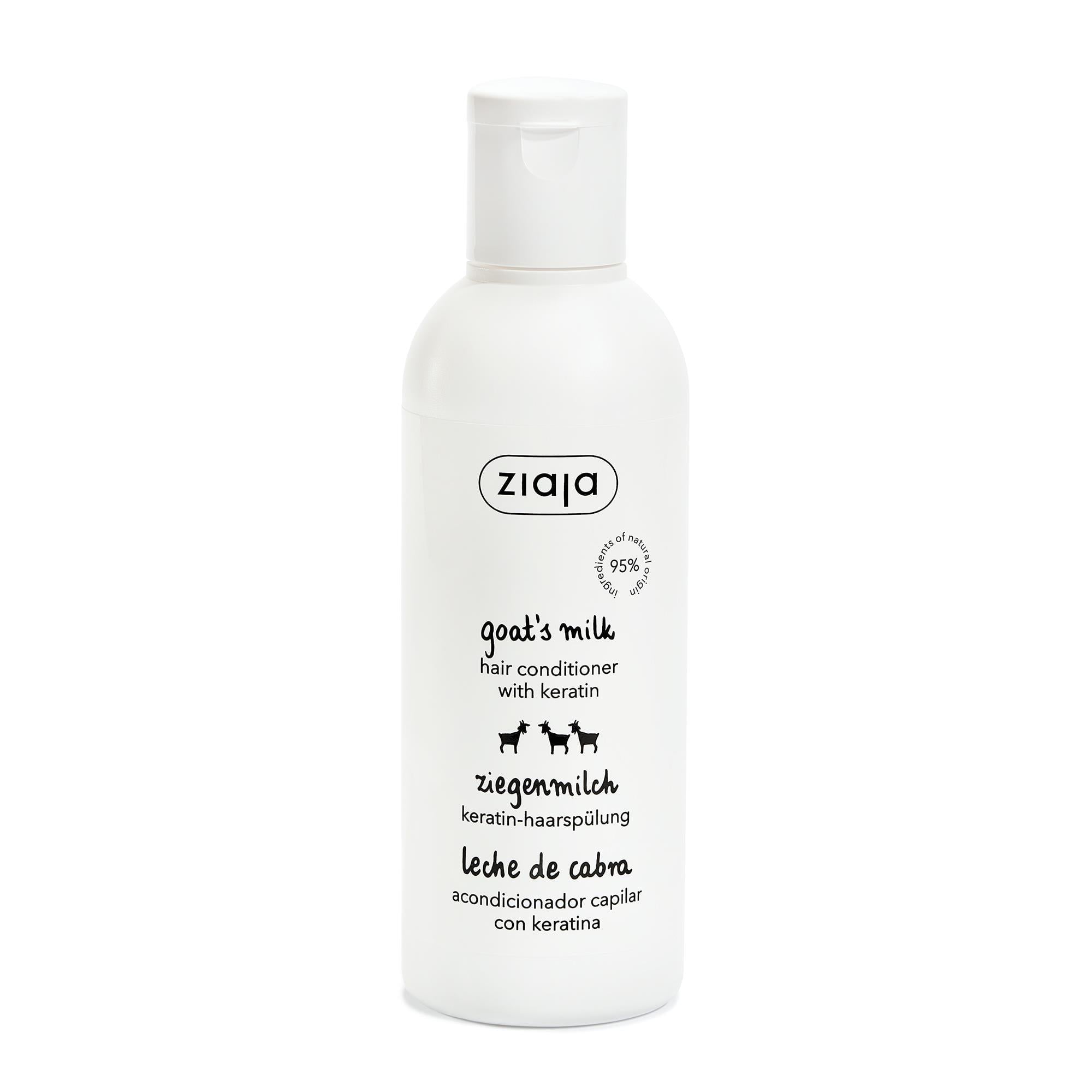 Zıaja Keçi Sütü Saç Kremi Keratinli 200 ml