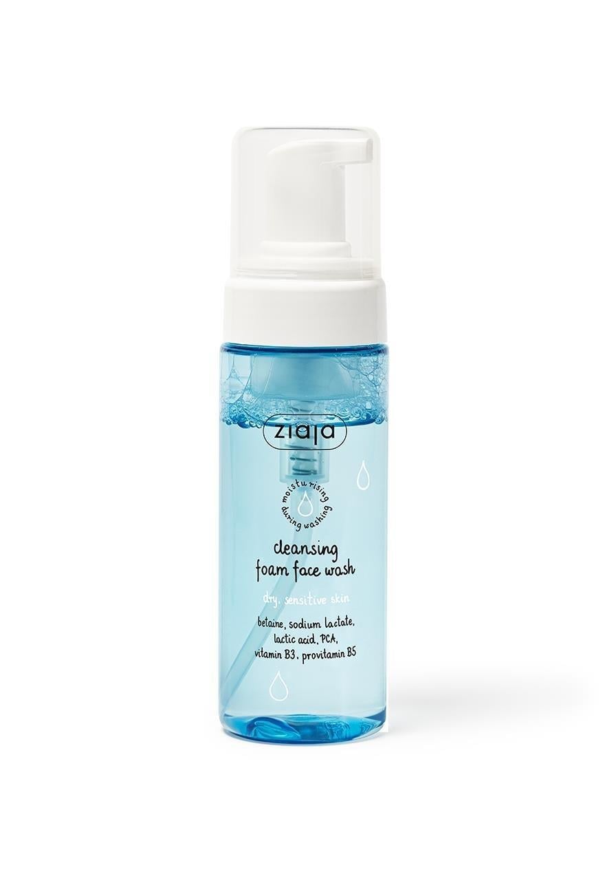 Zıaja Yüz Temizleme Köpüğü Kuru ve Hassas Ciltler İçin 150 ml