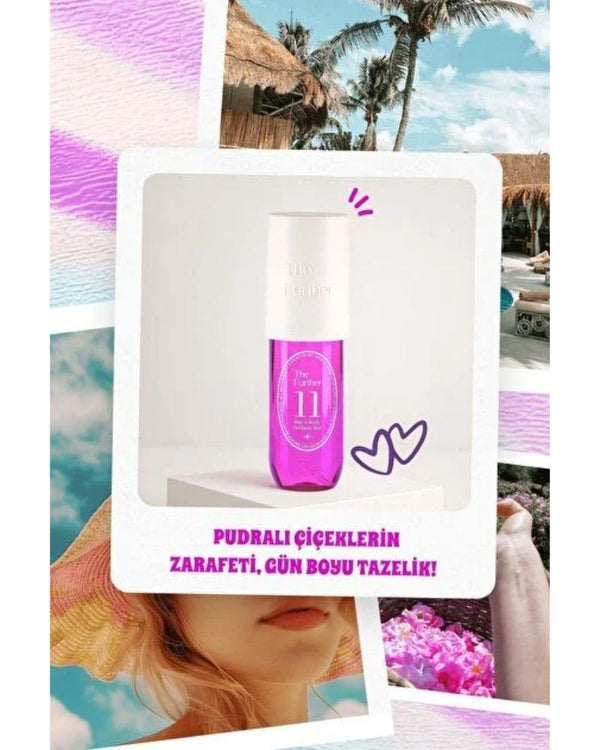 The Further Kadın Vücut ve Saç Spreyi Body Mist 11 – Hair & Body Mist 90 ml