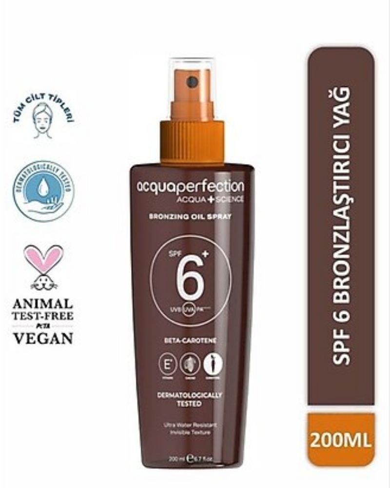 Acqua Perfection Bronzlaştırıcı Yağ SPF 0 200 ML
