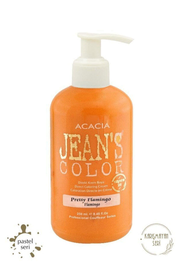 Acacia Jean's Color Flamingo 250 Ml.pretty Flamıngo Pastel Amonyaksız Balyaj Renkli Saç Boyası