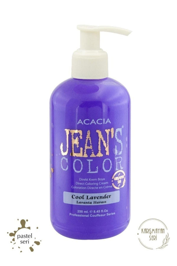Acacia Jean's Color Lavanta Havası 250 Ml.cool Lavender Pastel Amonyaksız Balyaj Renkli Saç Boyası