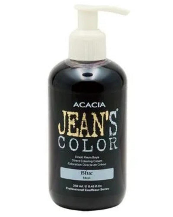 Acacia Jean's Color Mavi 250ml. Blue Amonyaksız Balyaj Renkli Saç Boyası