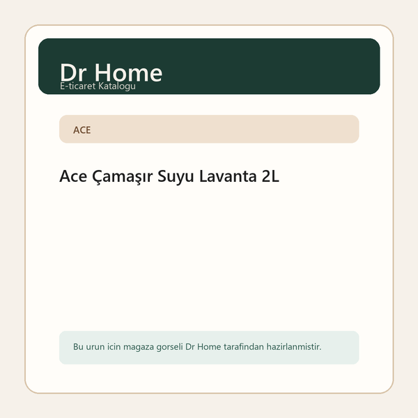 Ace Çamaşır Suyu Lavanta 2L