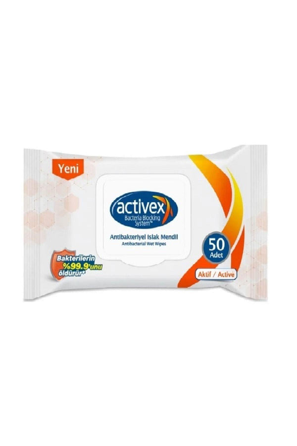 Activex Islak Havlu Aktif 50'li