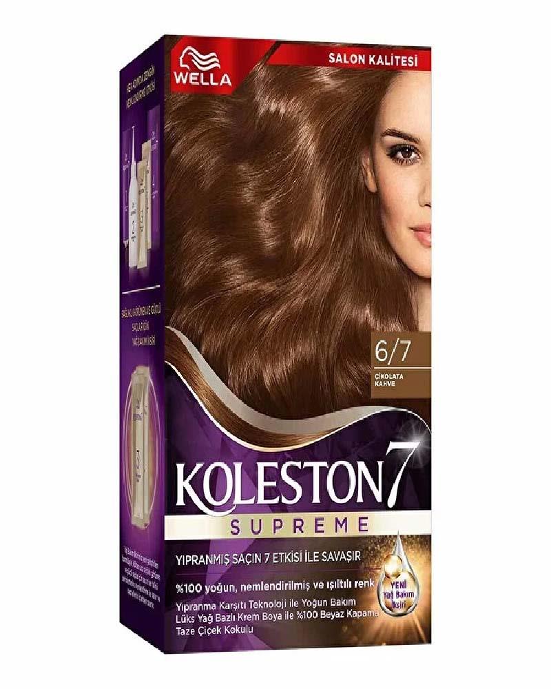 Koleston Wella Supreme Saç Boyası 6/7 Çikolata Kahve