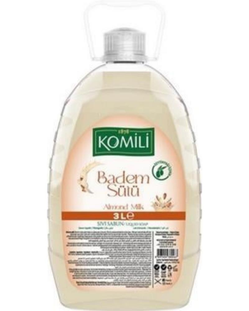 Komili Sıvı Sabun Badem Sütü 3 Lt