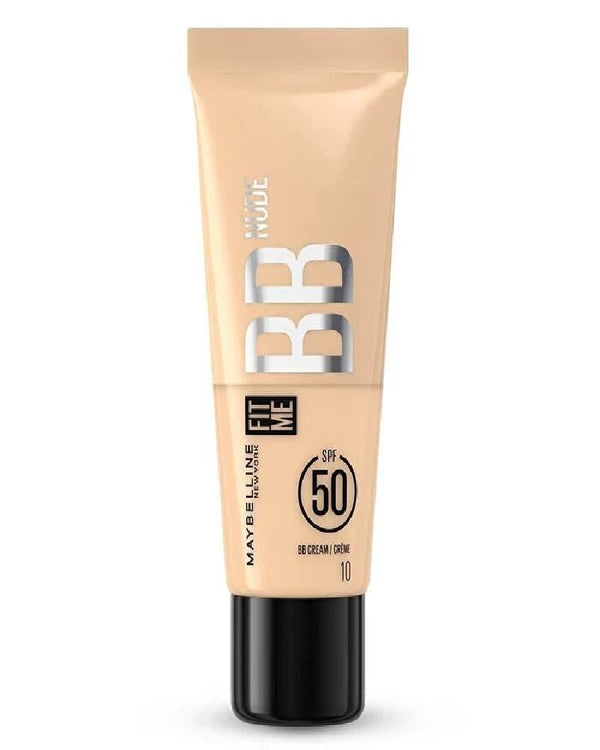 Maybelline Fit Me Nude BB Krem Nemlendirici SPF50 No: 10 30 ml