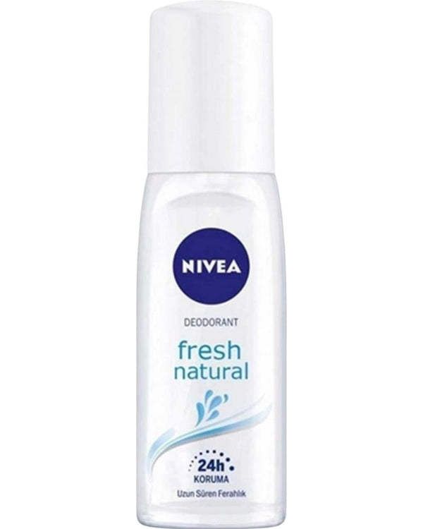 NIVEA Kadın Pump Sprey Deodorant 75ml, 48 Saat Ter Koruması, Uzun Süren Ferahlık, Okyanus Özleri Esansı