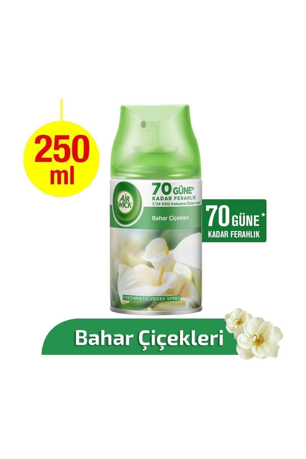Air Wick Freshmatic Oda Kokusu Bahar Çiçekleri Makine + Yedek