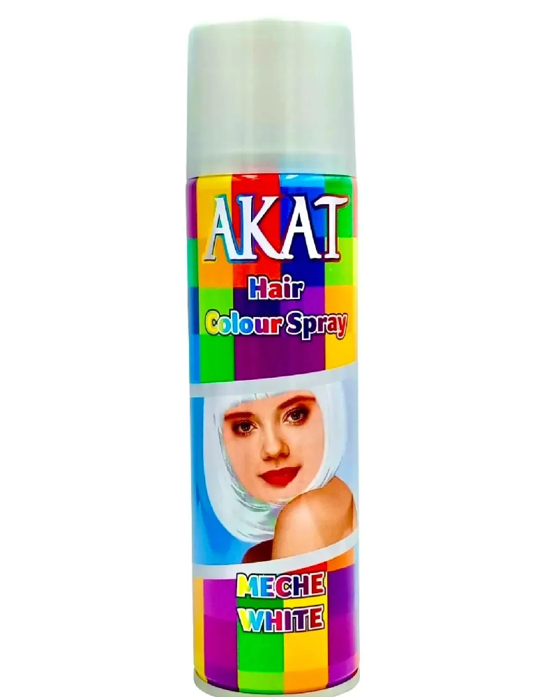 Akat Hair Colour Sprey 180ml Beyaz