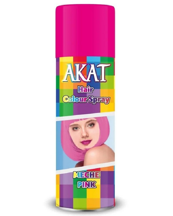 Akat Hair Colour Sprey 180ml Pembe