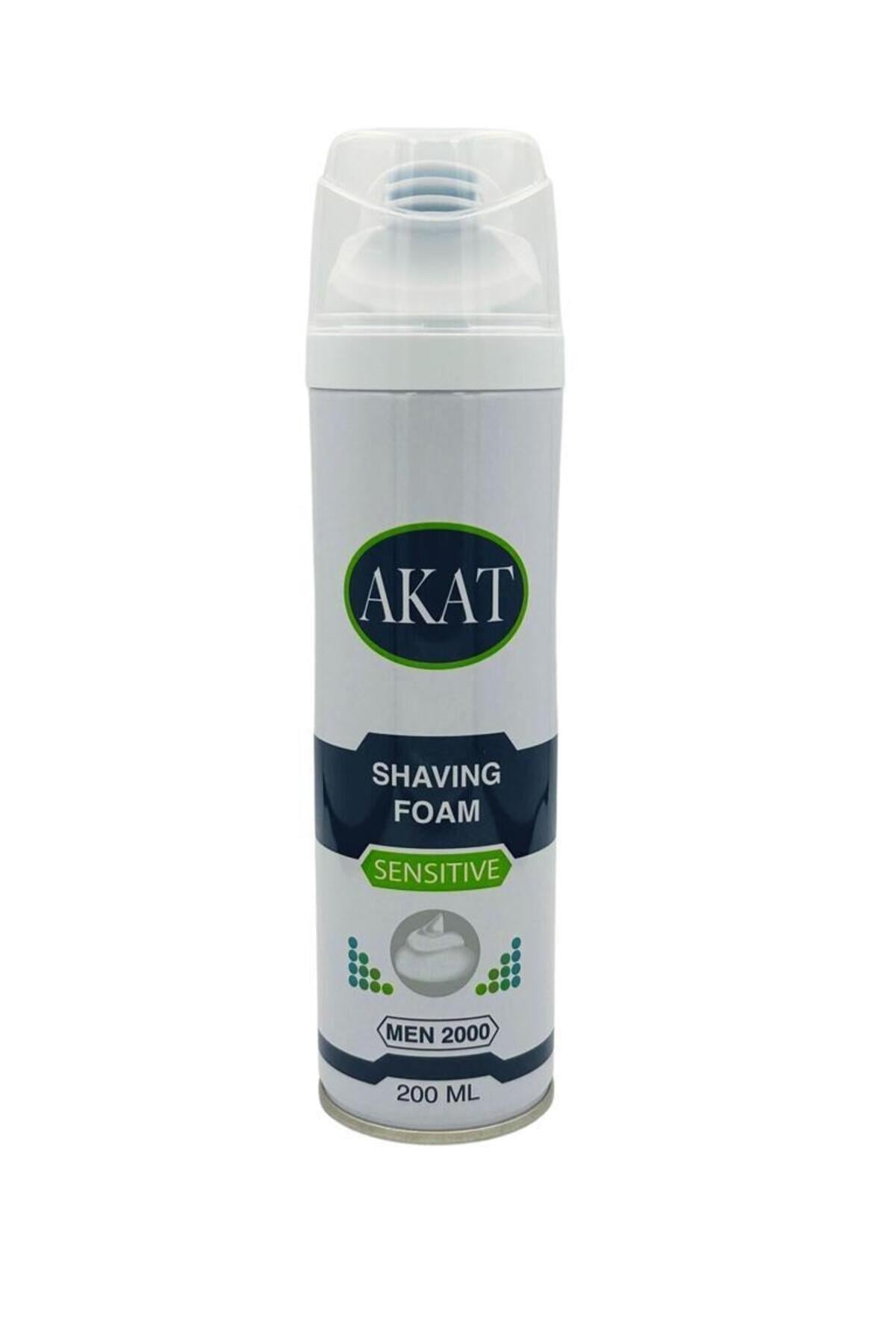 Akat Traş Köpüğü Sensıtıve 200 Ml.