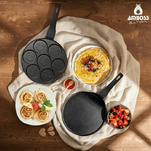 Amboss Happy 2 Parça 26 cm Pankek & Krep Tava Seti Fiyatı