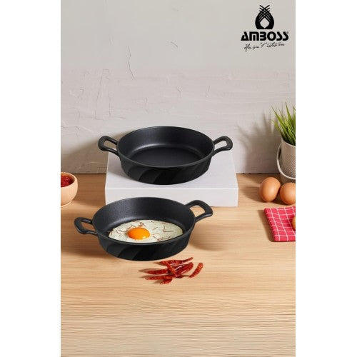 Amboss Vento 2 Parça Döküm 18-22 cm Sahan Seti Fiyatı