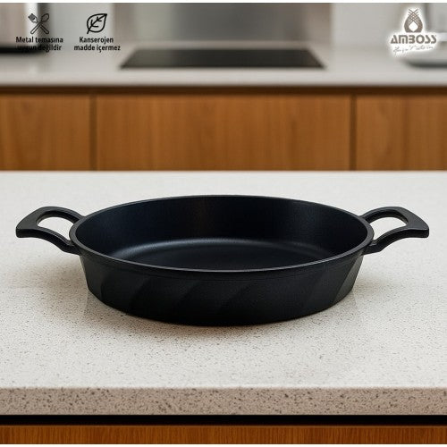 Amboss Vento Titanyum Kaplama Sahan Omlet Tava 18 cm Fiyatı