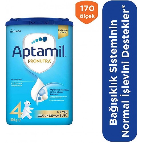 Aptamil 4 Pronutra Devam Sütü 800 g 1 Yaş+ Akıllı Kutu Fiyatı